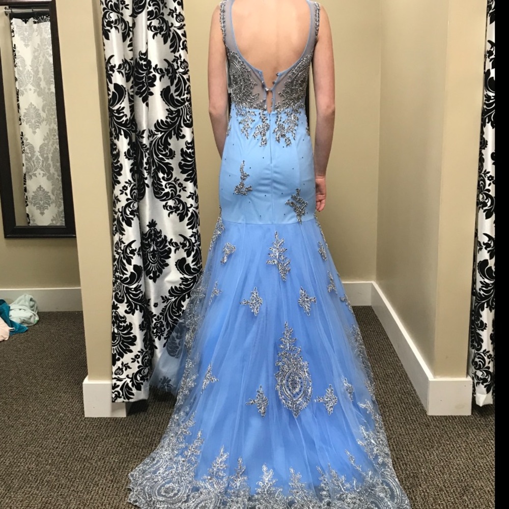 Never worn periwinkle dress